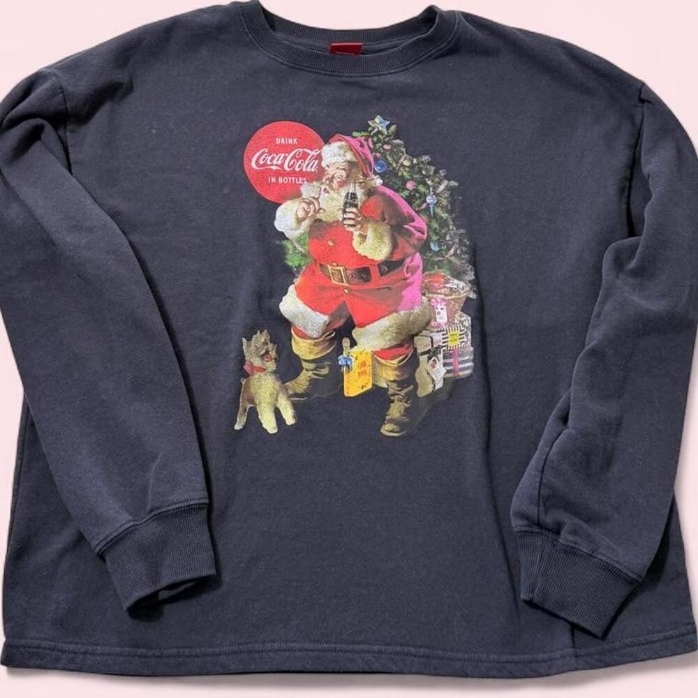 Coca-cola Women's Black Sweatshirt